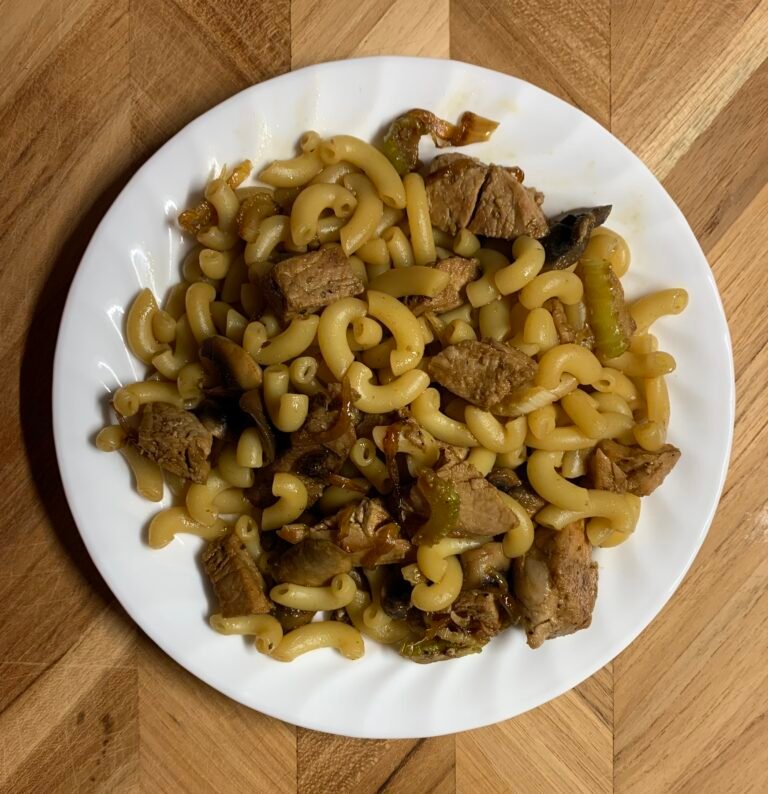 Nouilles au porc