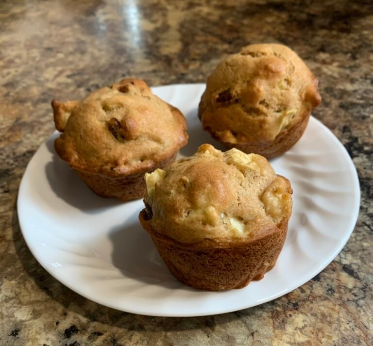 Muffins pommes
