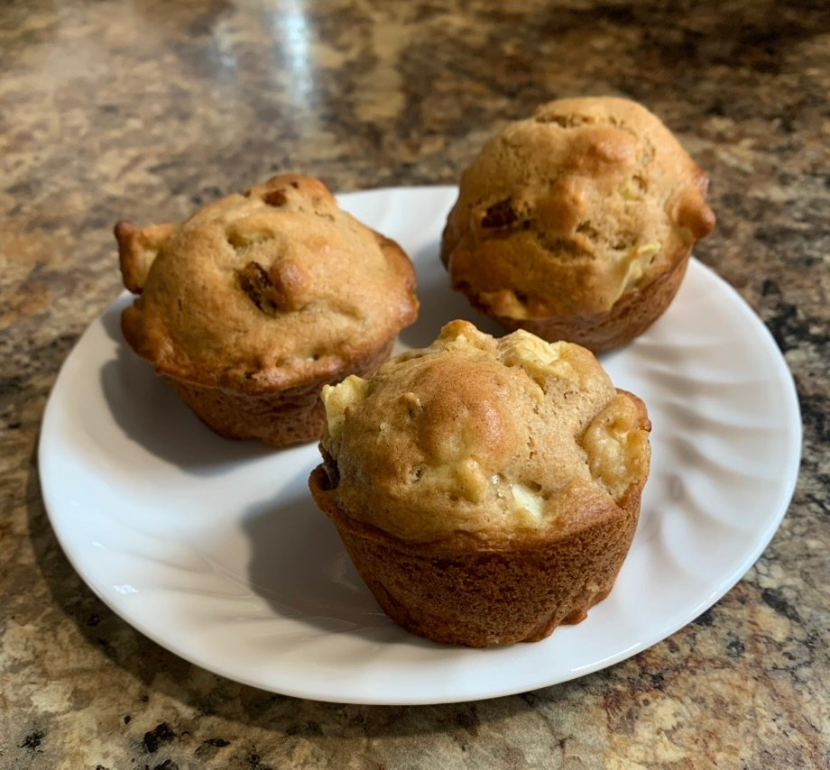 Muffins pommes