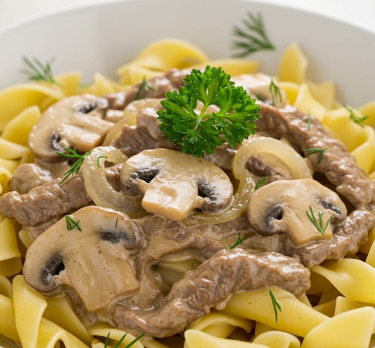Bœuf Stroganov