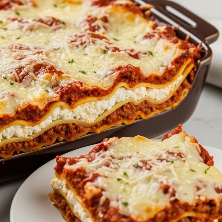 Lasagne à la viande de maman Marcelle