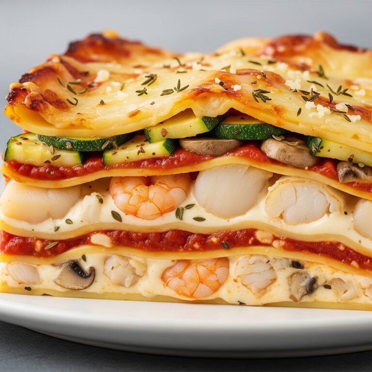 Lasagne aux fruits de mer