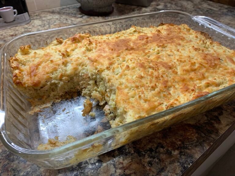 Pâté saumon gratiné sans croute