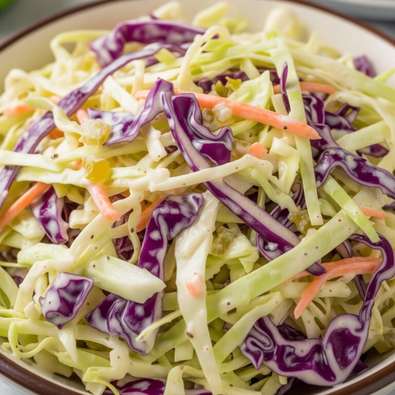 Salade de chou crémeuse