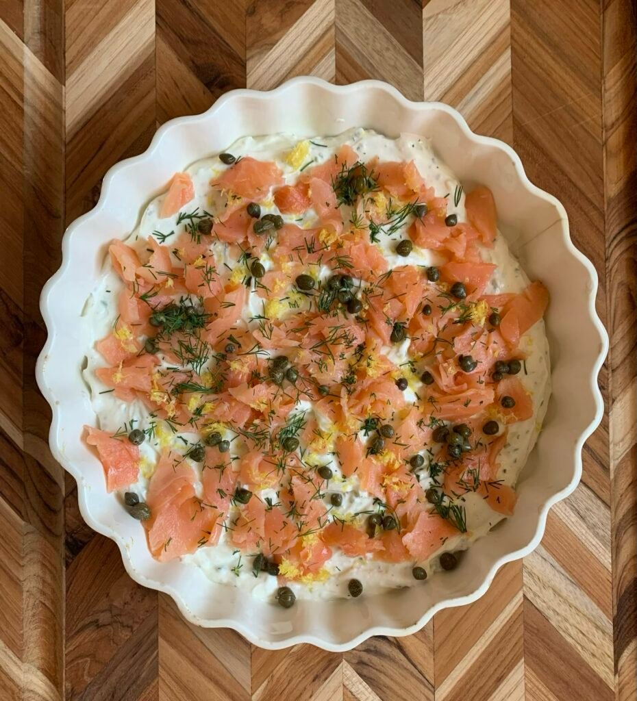 Trempette saumon fumé