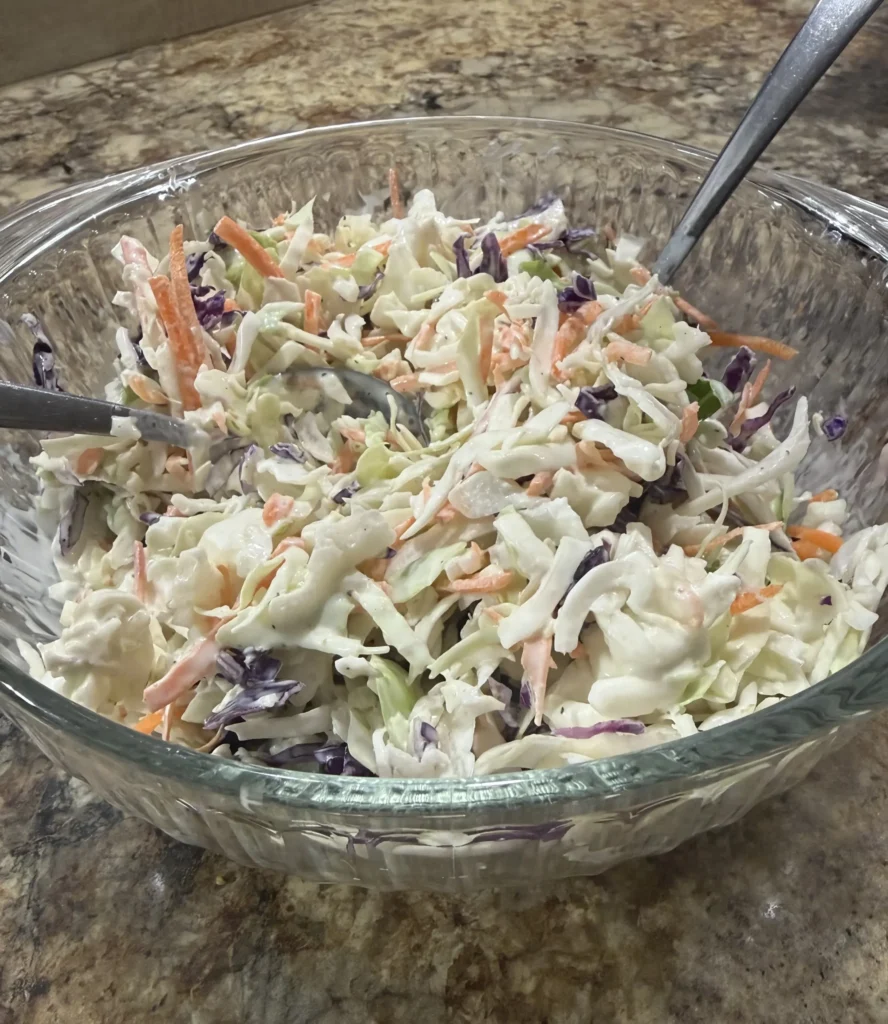 salade chou crémeuse